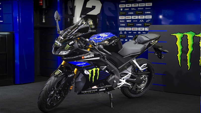 Yamaha YZF-R125 Monster Energy, supersportiva da Motomondiale