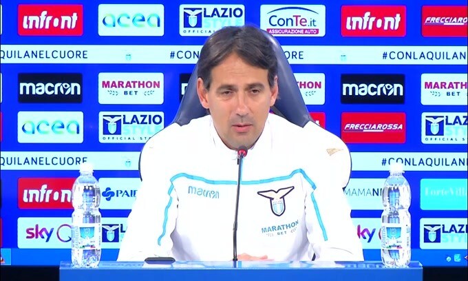 Simone Inzaghi: "Testa al Cagliari. Ci lecchiamo le ferite"
