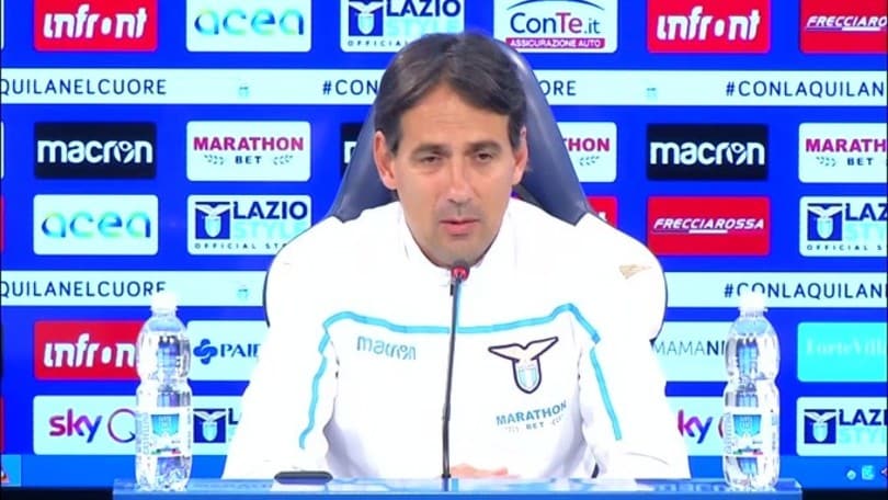 Simone Inzaghi: "Testa al Cagliari. Ci lecchiamo le ferite"
