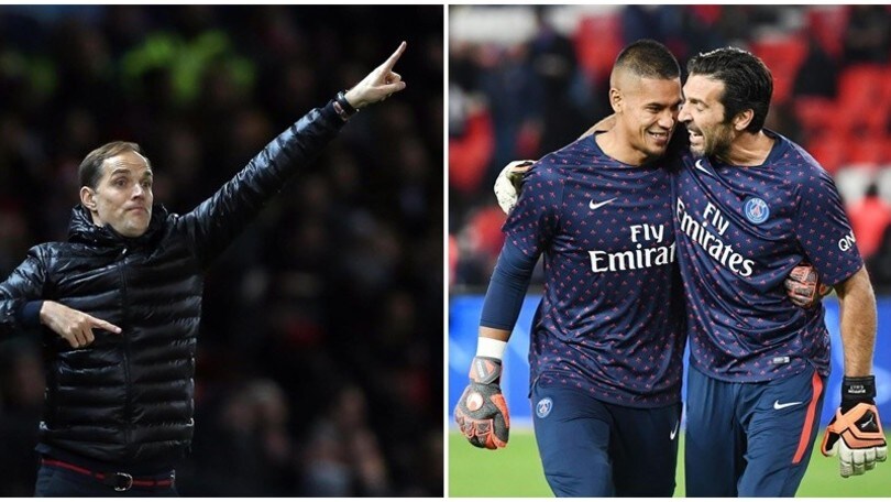 Psg, Tuchel: «Non possiamo più alternare Buffon e Areola»