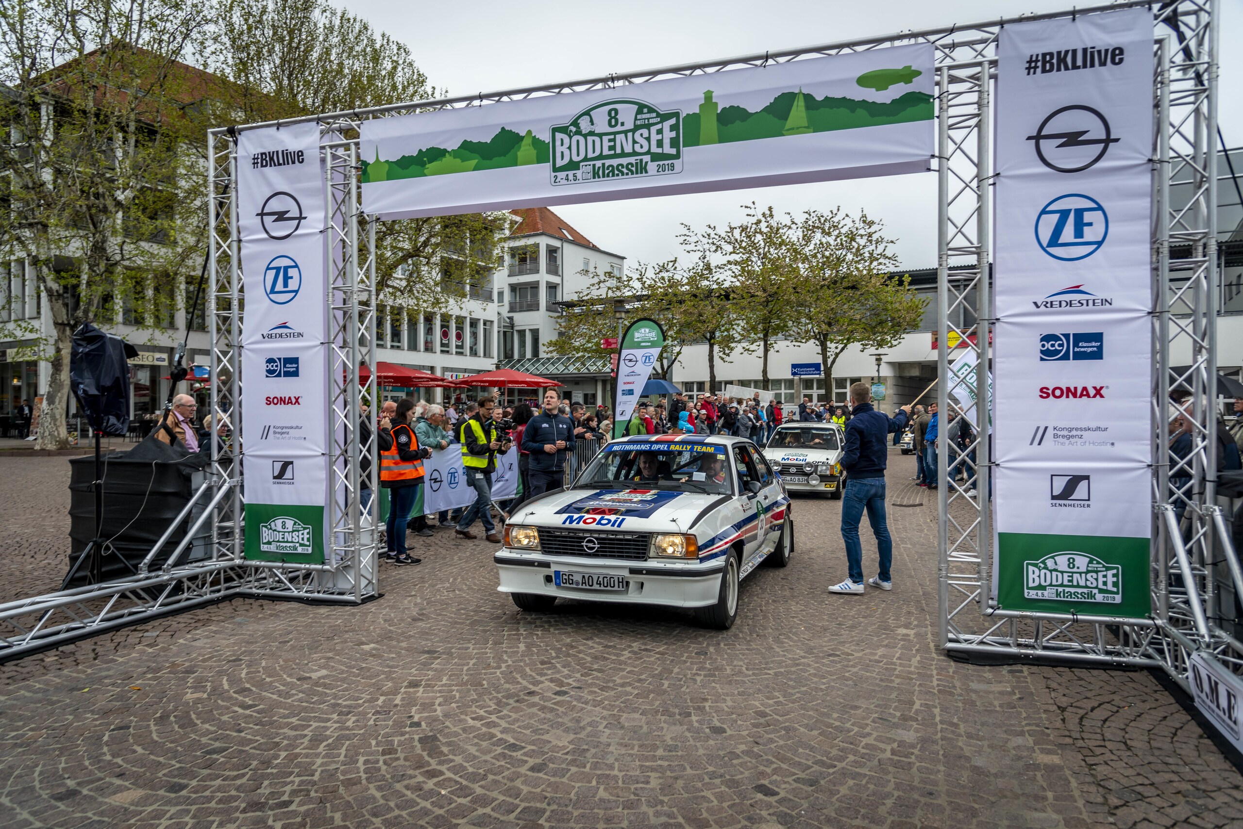Rally Opel alla Bodensee Klassik: le foto delle auto