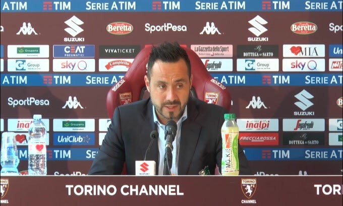 De Zerbi: "Andiamo via rammaricati"