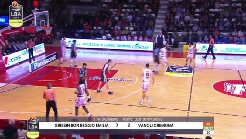 Grissin Bon Reggio Emilia - Vanoli Cremona 82-81