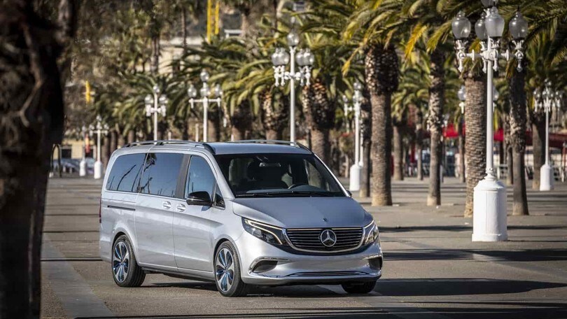 Mercedes EQV: il nuovo van di lusso ed elettrico