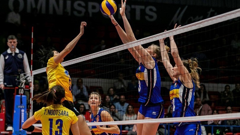 Volley: Nazionale Femminile, nella prima di Montreux Italia ko con la Thailandia