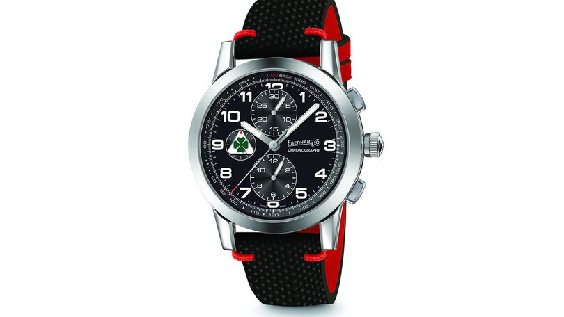 Eberhard Quadrifoglio Verde, l'orologio che celebra Alfa Romeo