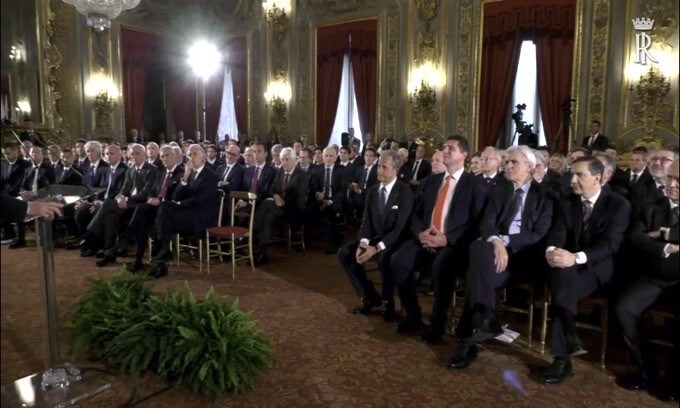 Mattarella ad Atalanta e Lazio: "Avete fatto un percorso straordinario"