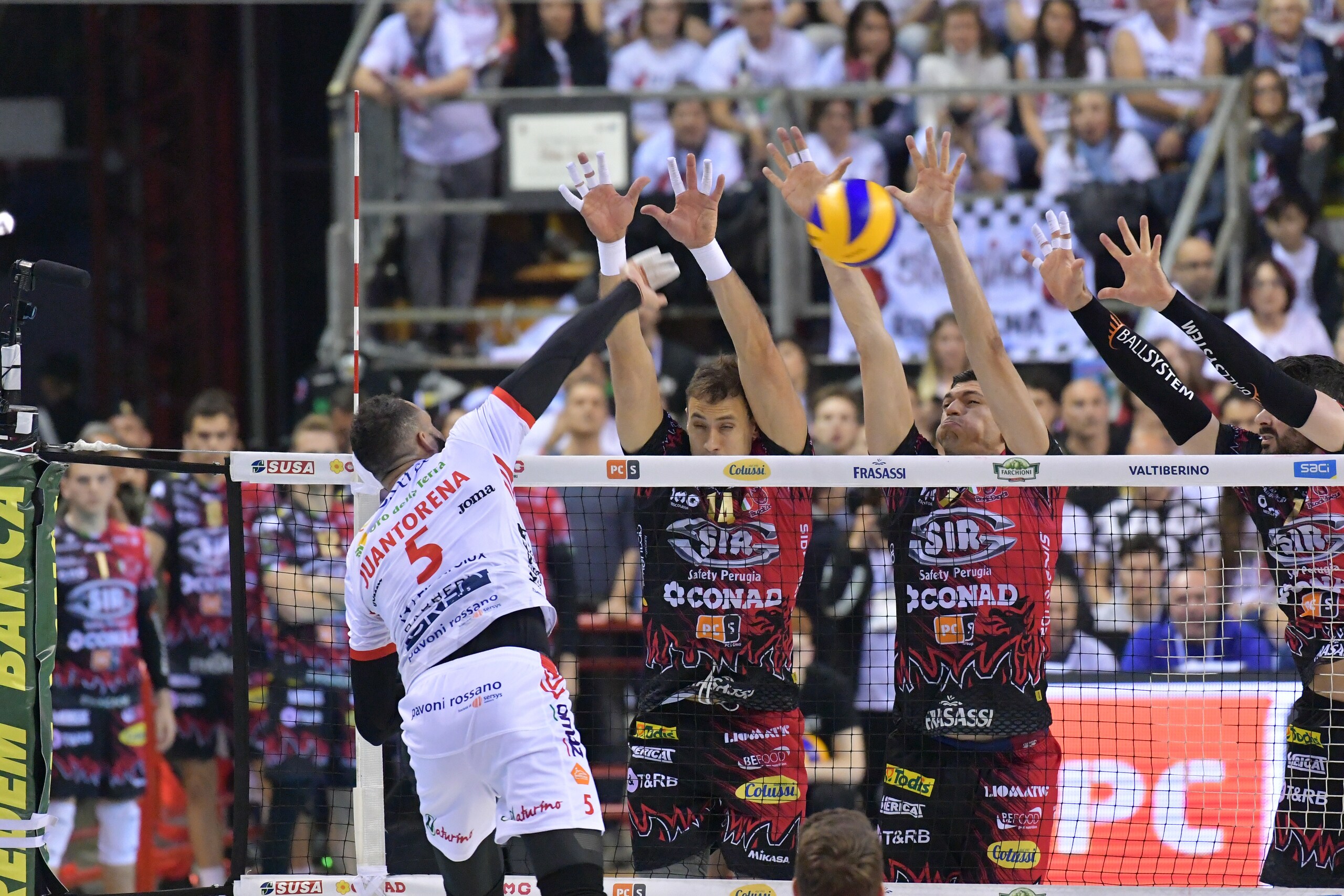 Volley: eccellenti ascolti Rai per Gara 5 fra Perugia e Civitanova