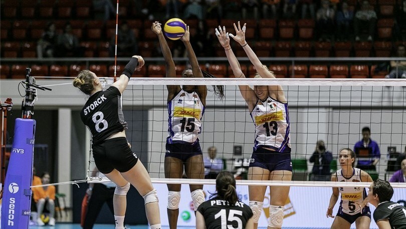 Volley: l'Italia a Montreux ancora vincente, battuta la Svizzera
