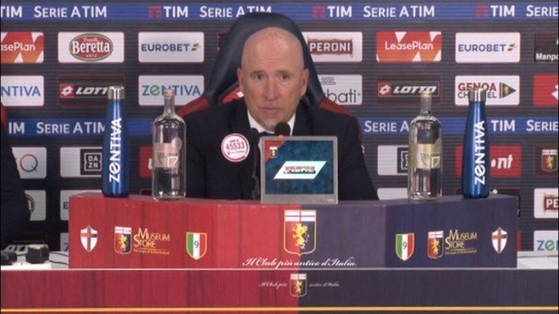 Maran: "Risultato che dà merito alla squadra"