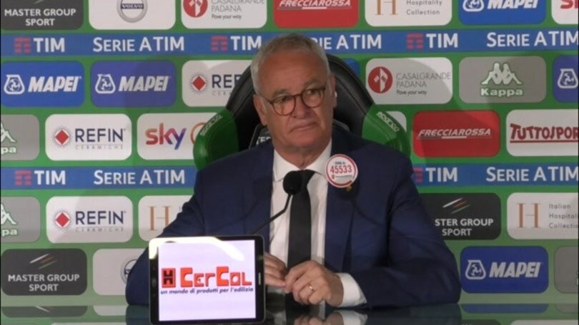 Ranieri: "Le reti di Dzeko sono mancate"