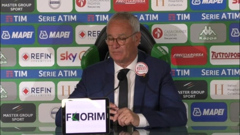 Ranieri: "Il mio bilancio è positivo"
