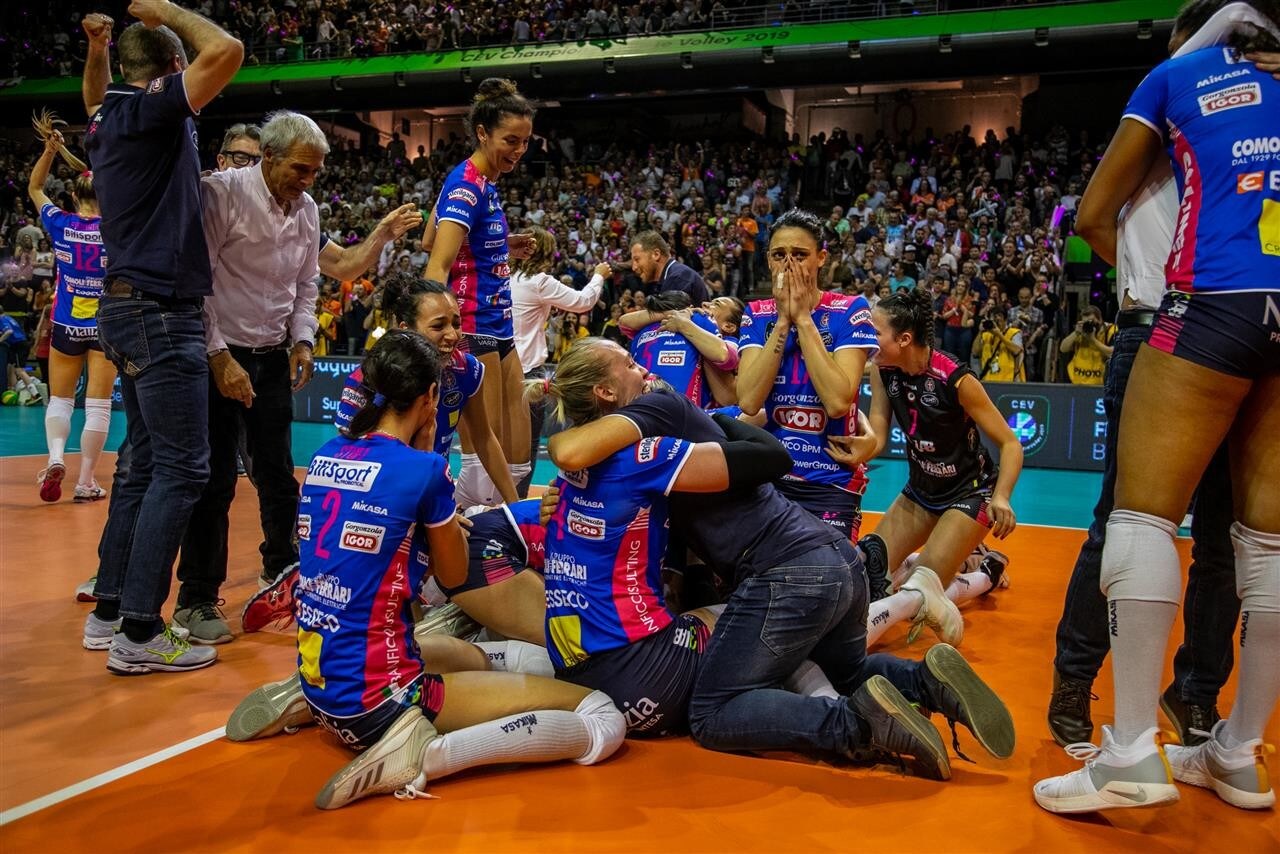 In cima all'Europa sale Novara, la Champions è sua