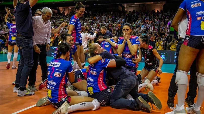 In cima all'Europa sale Novara, la Champions è sua