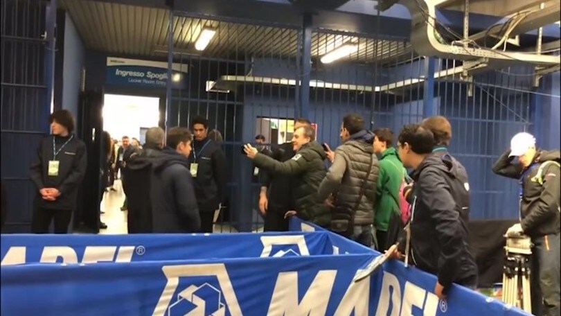 Roma, foto e abbracci per De Rossi