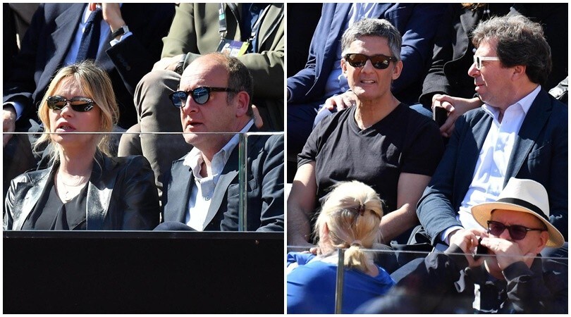 Nadal trionfa a Roma davanti lo sguardo attento di Fiorello, Malagò ed Anna Falchi