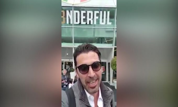 Festa Juve, presente Buffon