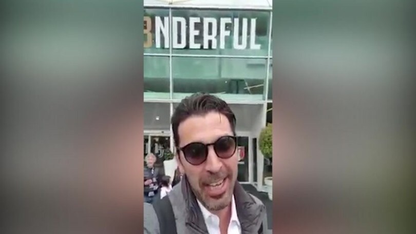 Festa Juve, presente Buffon