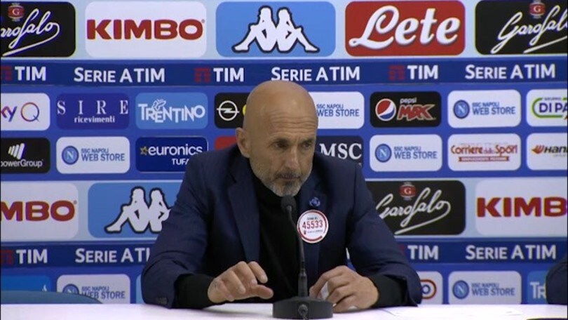 Spalletti: "Il gol subito ci ha disunito"
