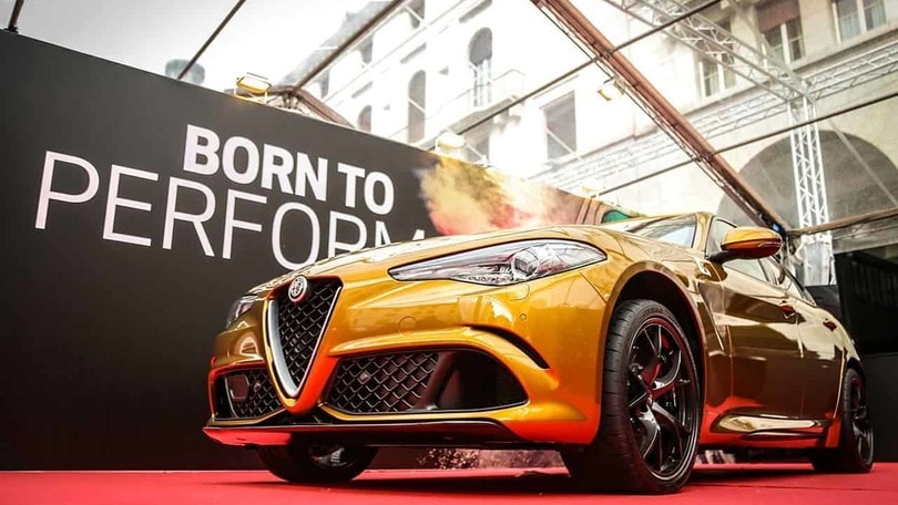Alfa Romeo Giulia Quadrifoglio Ocra: le immagini
