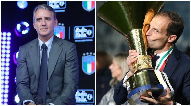 Mancini: «La Juventus è un club grandissimo: saprà sostituire Allegri»