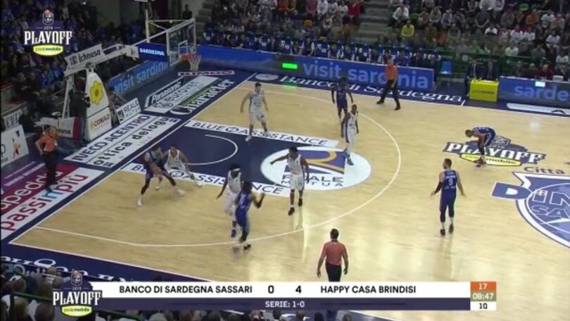 Banco di Sardegna Sassari - Happy Casa Brindisi 106-97
