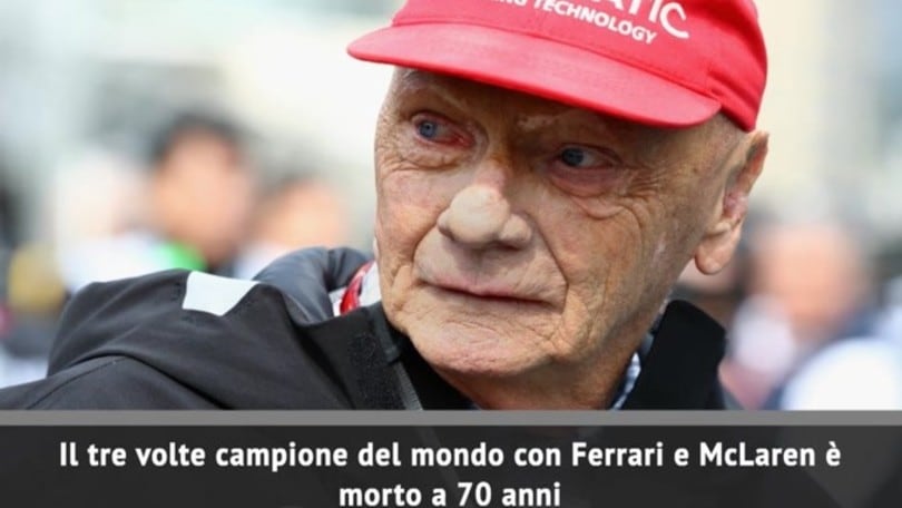 Addio Niki Lauda: il campione austriaco muore a 70 anni