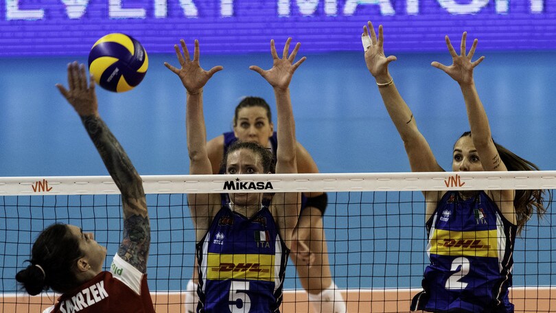 L'Italia nell'esordio in VNL supera la Polonia