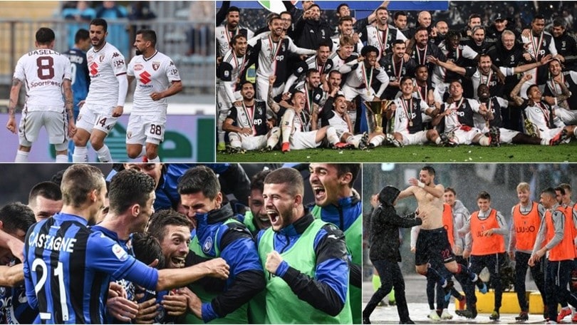 Classifica girone di ritorno: Juventus seconda