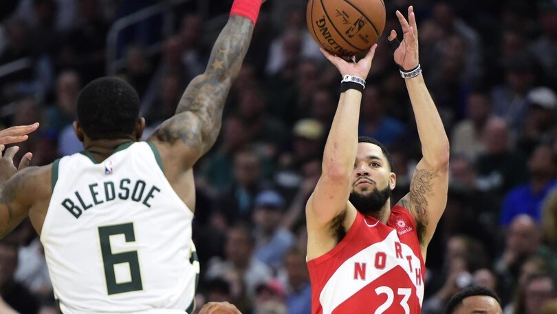 NBA Playoff, colpo in trasferta di Toronto: 3-2 su Milwaukee