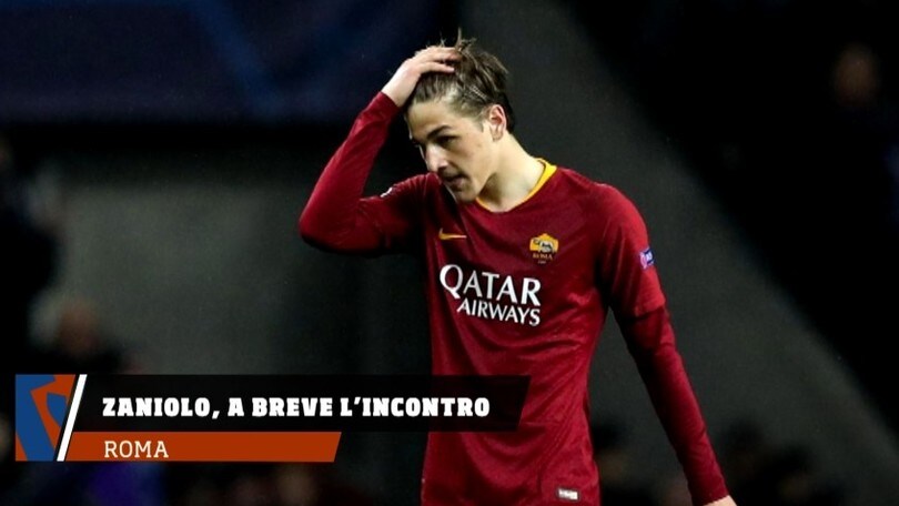Roma, Zaniolo, a breve l'incontro