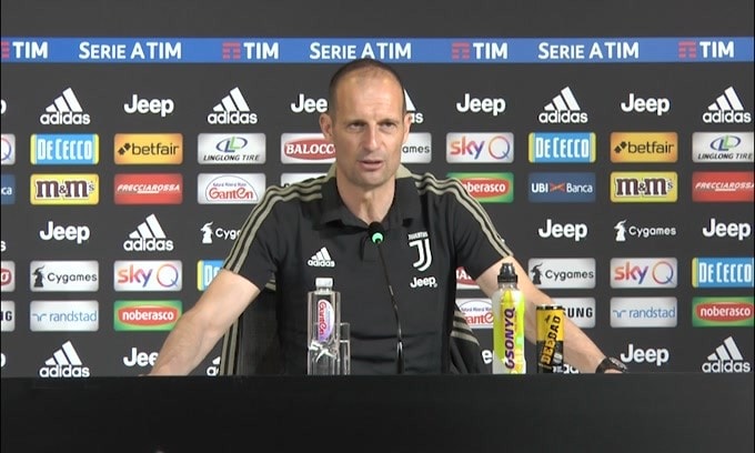 Allegri: "Ronaldo deve riposare e non ci sarà"