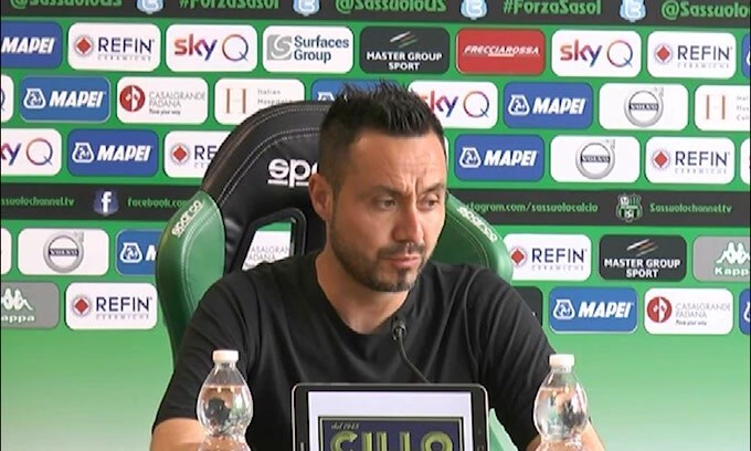 De Zerbi: "Con l'Atalanta vogliamo fare punti"