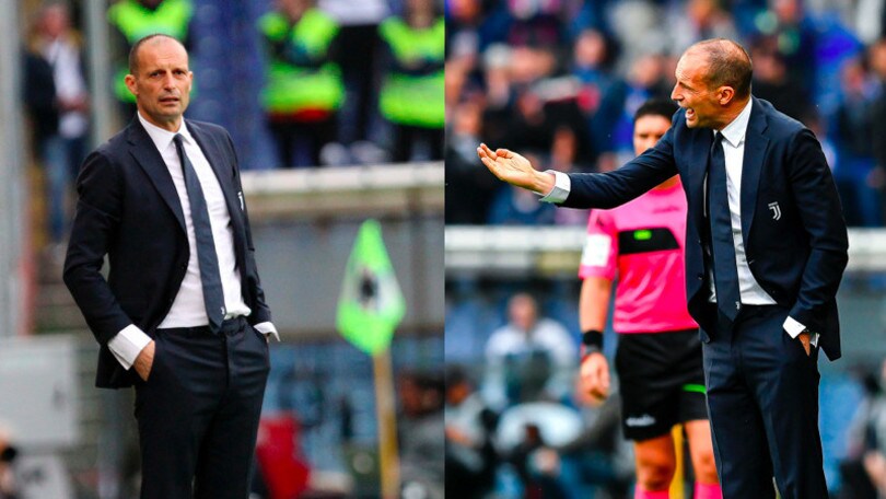 L'ultima di Allegri sulla panchina della Juve: ko contro la Sampdoria