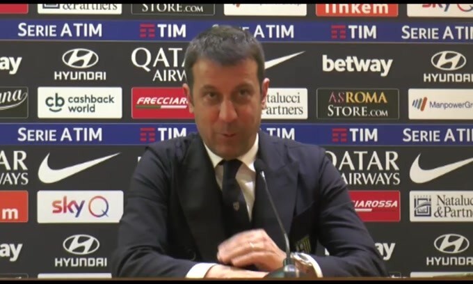 D'Aversa: "Un grande in bocca al lupo a De Rossi"