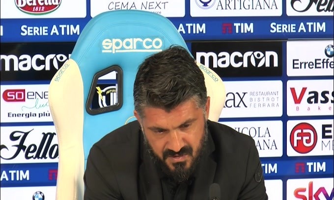Gattuso: "Alcune operazioni non sono possibili per l'Uefa"
