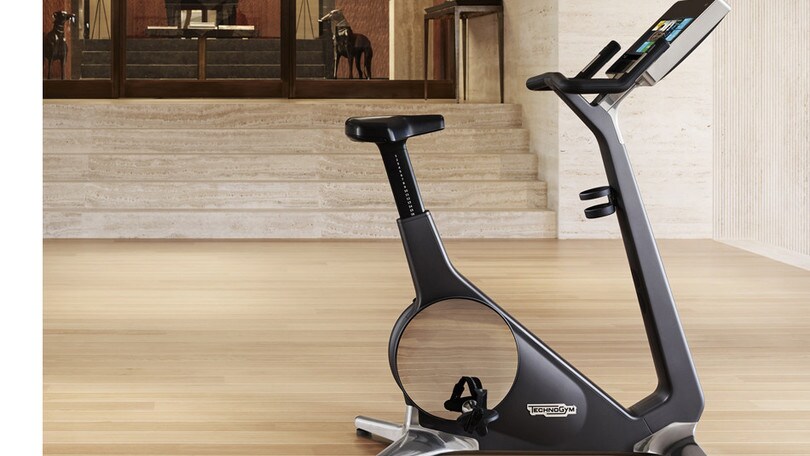 Sempre connessi con la Bike di Technogym