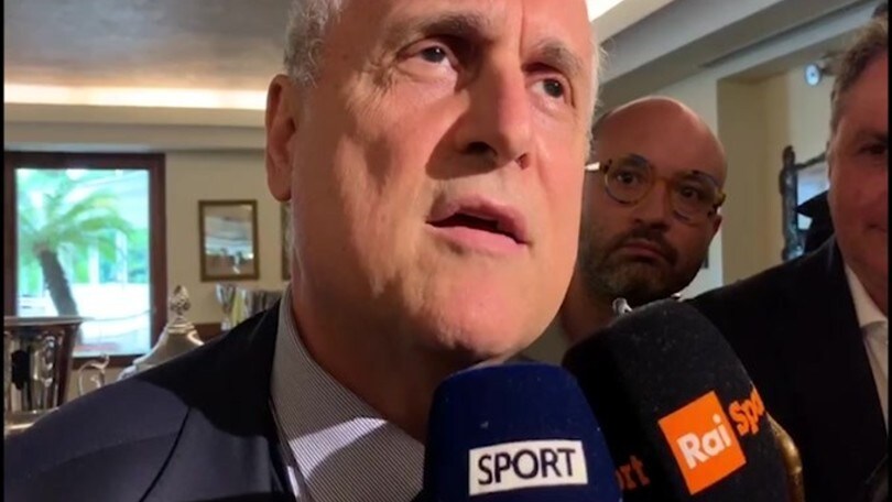 Lotito: "Inzaghi? Ha un contratto..."