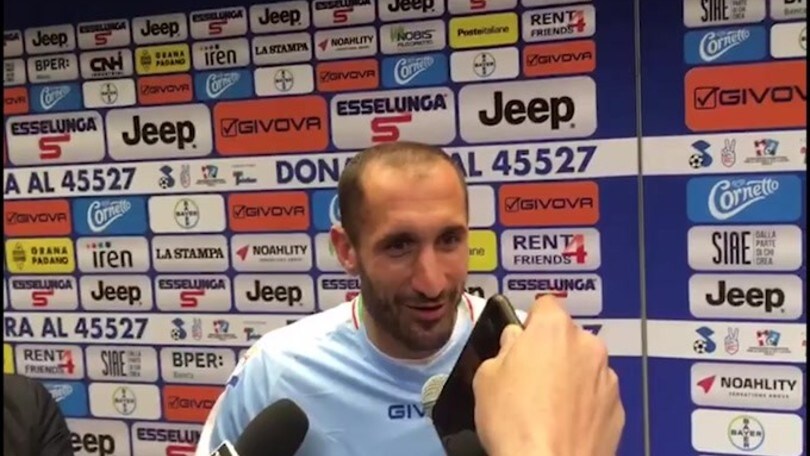 Chiellini: "Chi allena la Juve? Davvero non lo so"