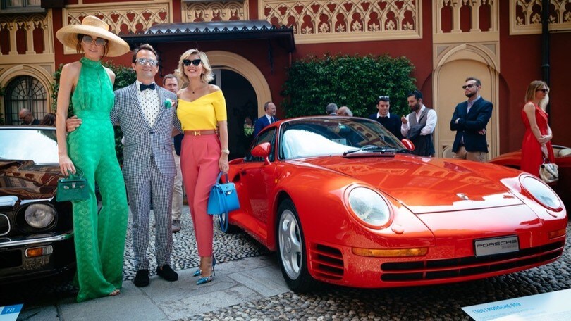 Villa d'Este, le ragazze: FOTO