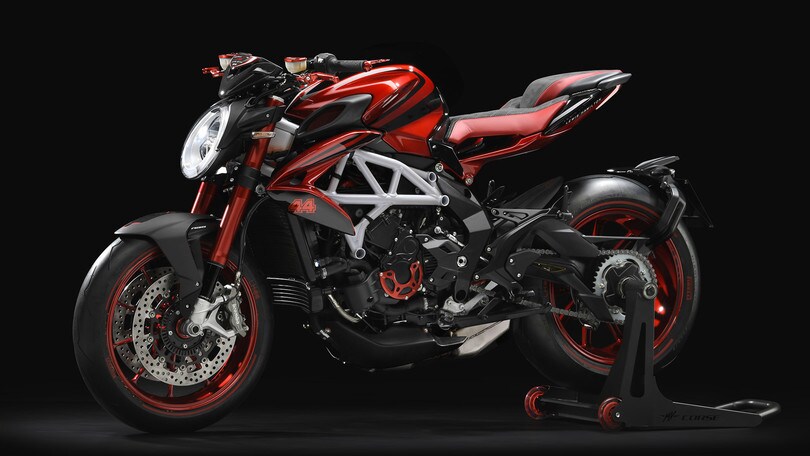 MV Agusta: una Brutale 800 RR LH44 contro l'AIDS