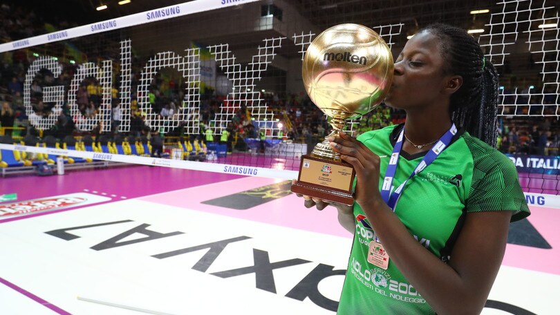 Josephine Obossa è una giocatrice della Saugella Monza