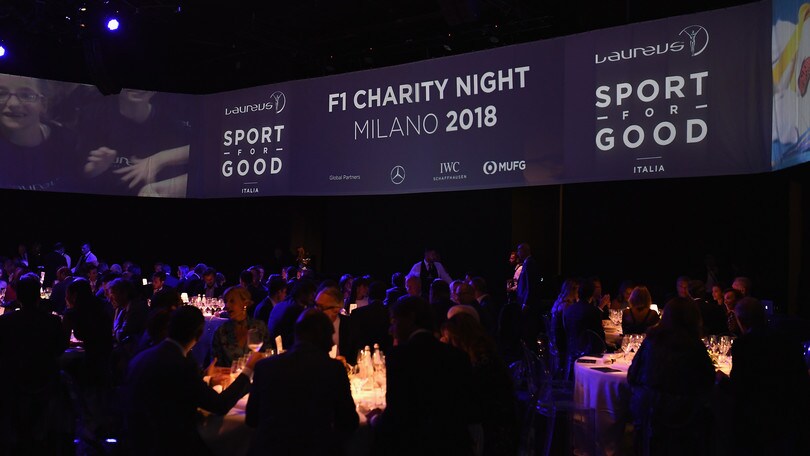 Laureus F1 Charity Night, il 5 settembre a Milano