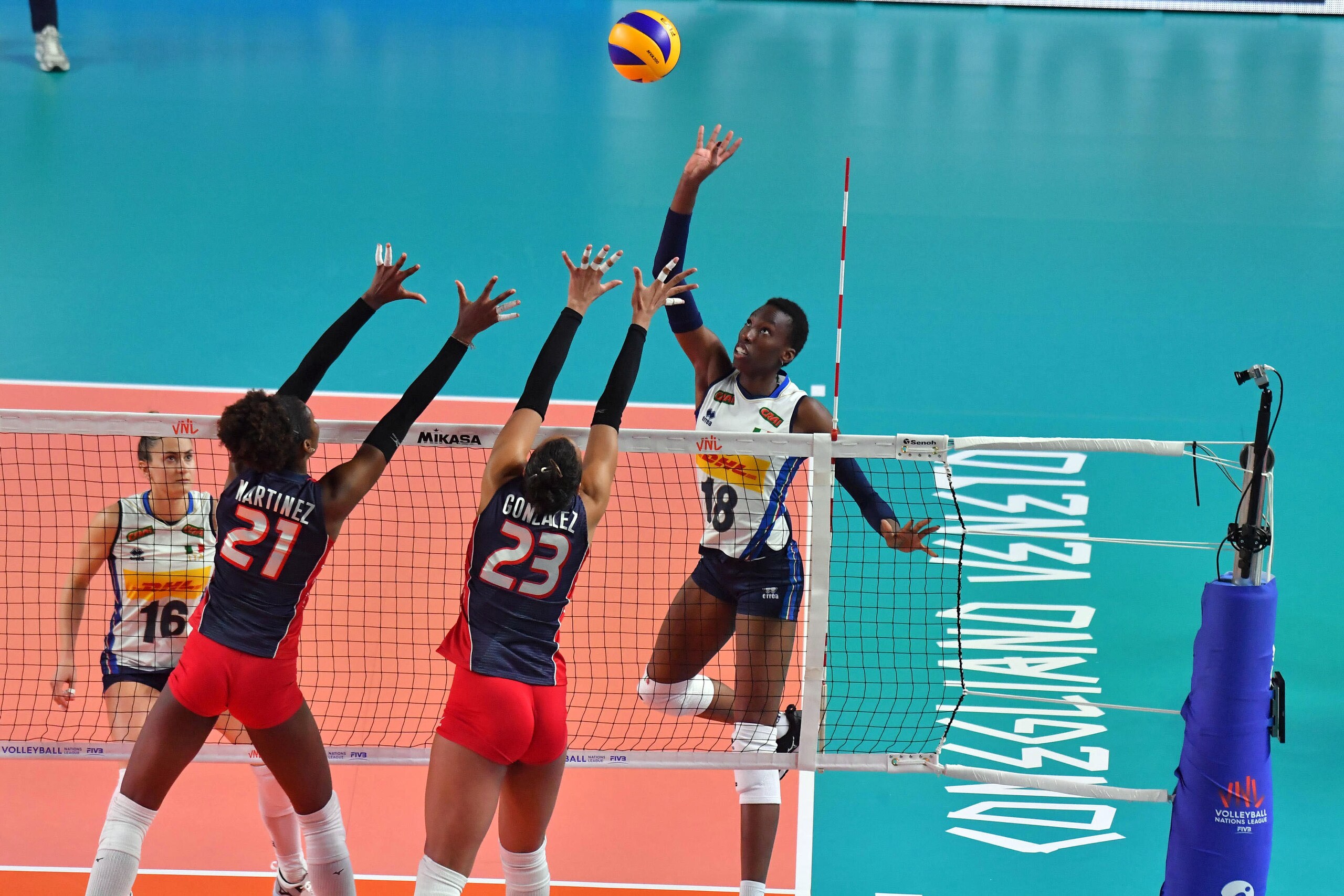 Quarta vittoria in VNL per l'Italia: battuta la Rep.Domenicana