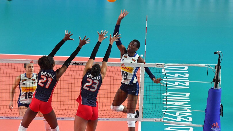 Quarta vittoria in VNL per l'Italia: battuta la Rep.Domenicana