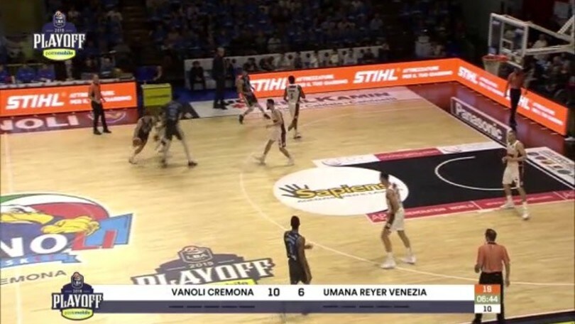 Vanoli Cremona - Umana Reyer Venezia 80-87