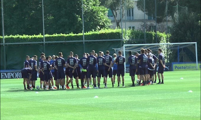 Italia, allenamento a Coverciano