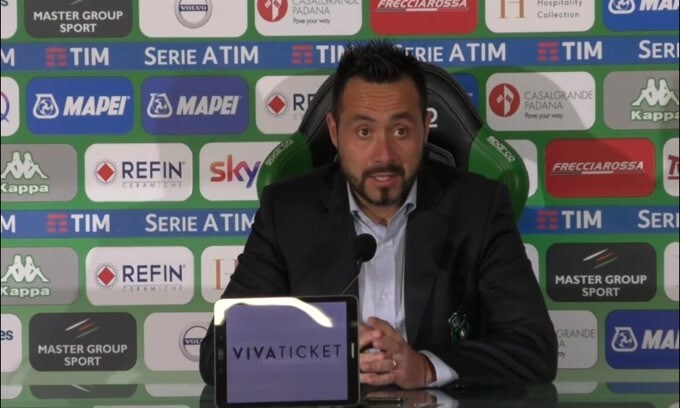 De Zerbi: "La Roma? Se arriverà un'offerta ne parlerò la società"