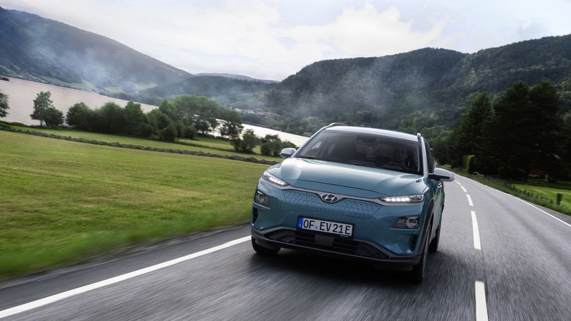 Hyundai Kona EV, la prova su strada