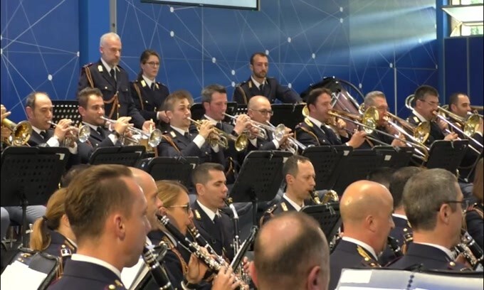 La Nazionale al concerto della Polizia di Stato